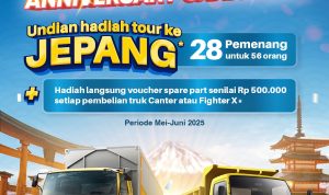 Undian Gebyar 55th FUSO Berhadiah 28 Paket Tour ke Jepang
