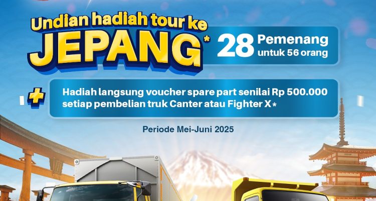 Undian Gebyar 55th FUSO Berhadiah 28 Paket Tour ke Jepang