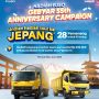 Undian Gebyar 55th FUSO Berhadiah 28 Paket Tour ke Jepang