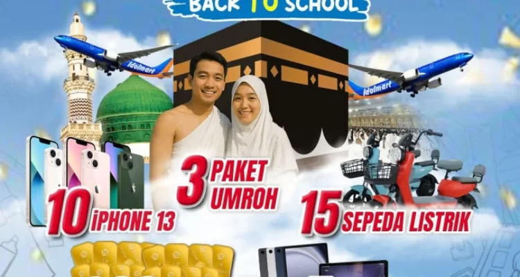 Undian Idolmart Idolaku Berhadiah Umroh, iPhone, 200 Emas, dll