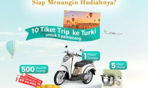 Undian SoKlin Turkivaganza Berhadiah Trip ke Turki, Motor, dll