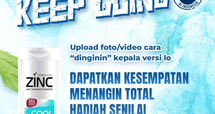 Zinc Stay Cool & Keep Going Challenge Berhadiah Samsung A56 256GB