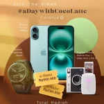 Challenge a Day With Cocolatte Berhadiah iPhone 16 Plus 128Gb
