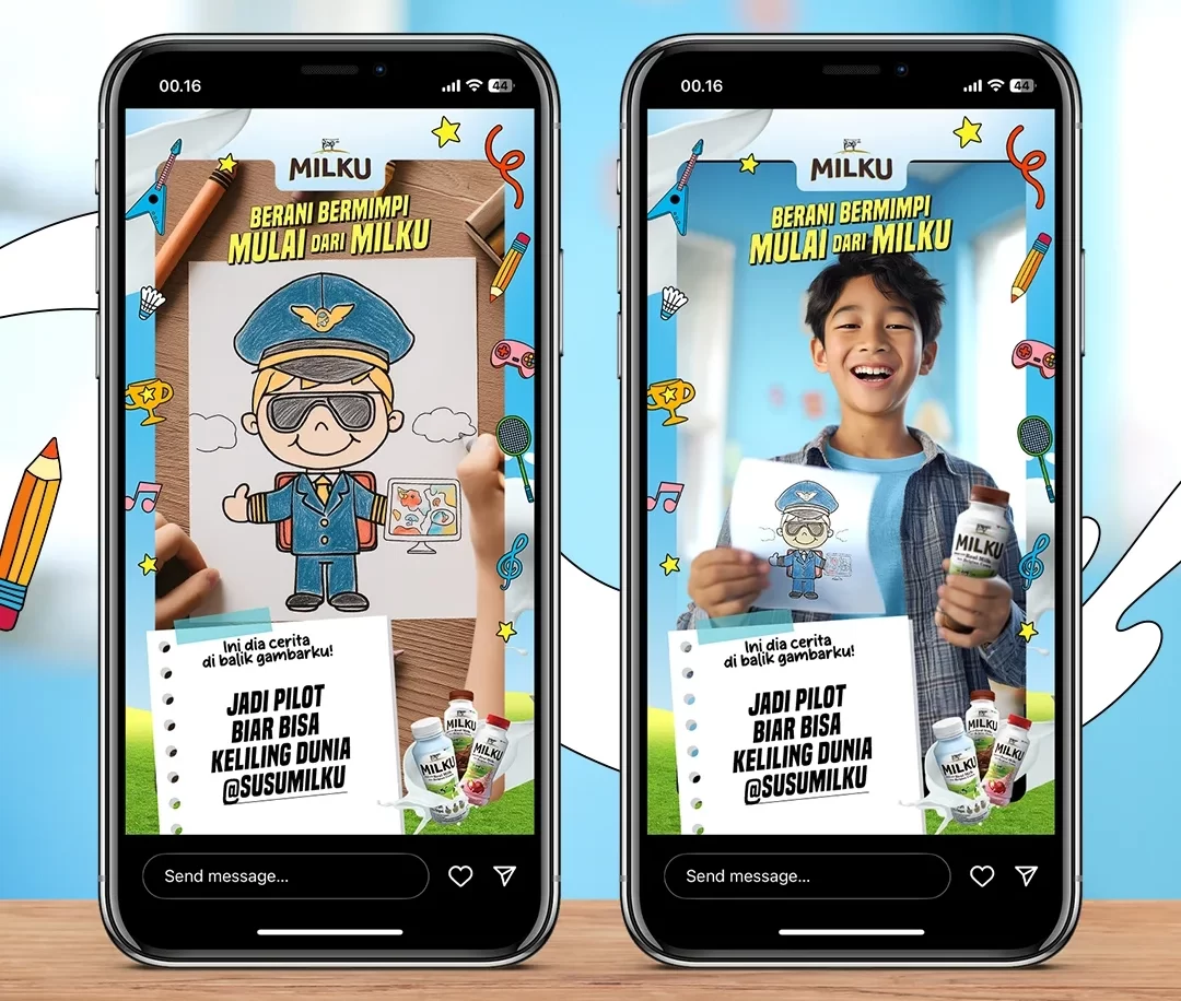 Contoh Lomba Gambar Milku