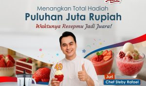 Lomba Resep Dessert Red & Sweet Cosmos Hadiah Puluhan Juta