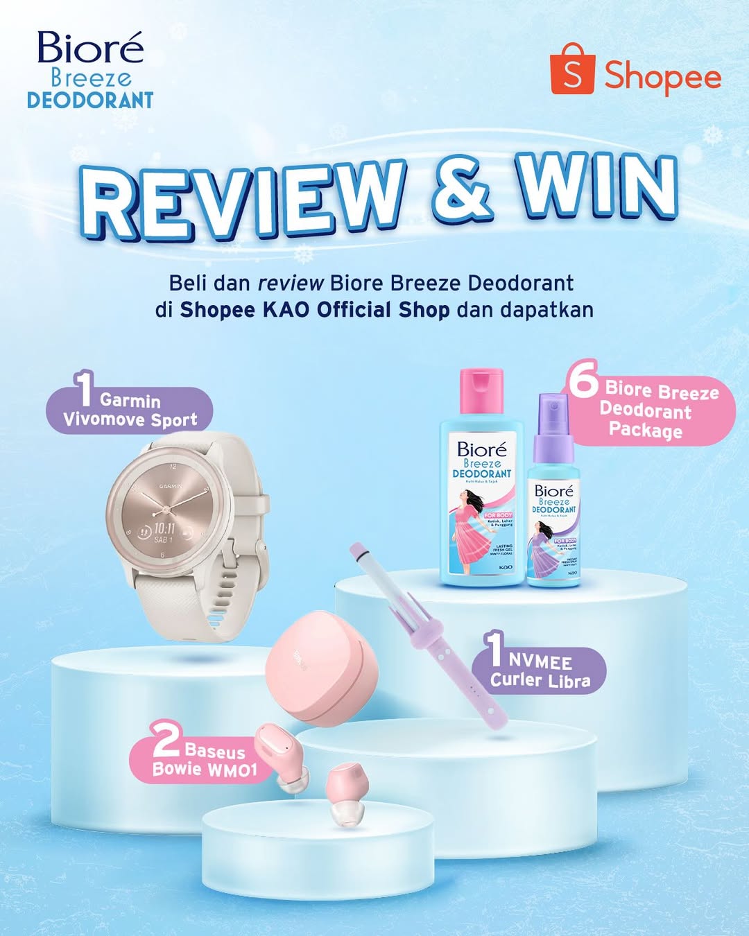 Lomba Review & Win Biore Women Berhadiah Total Jutaan Rupiah
