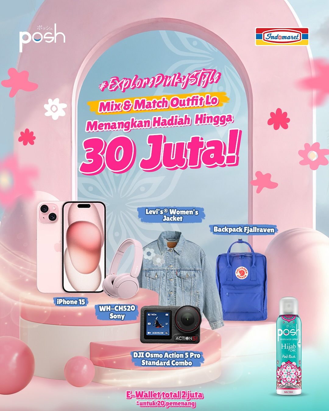 Lomba Video Explore Pinky Style Berhadiah Total 30 Juta Rupiah