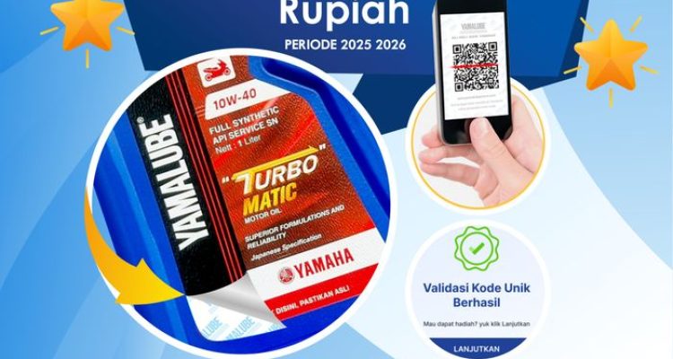Promo Gebyar Hadiah Sobek Label Yamalube 2025-2026