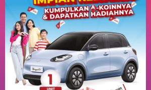 Undian Alfamidi Raih Mobil Listrik Impian Keluarga Wuling Binguo