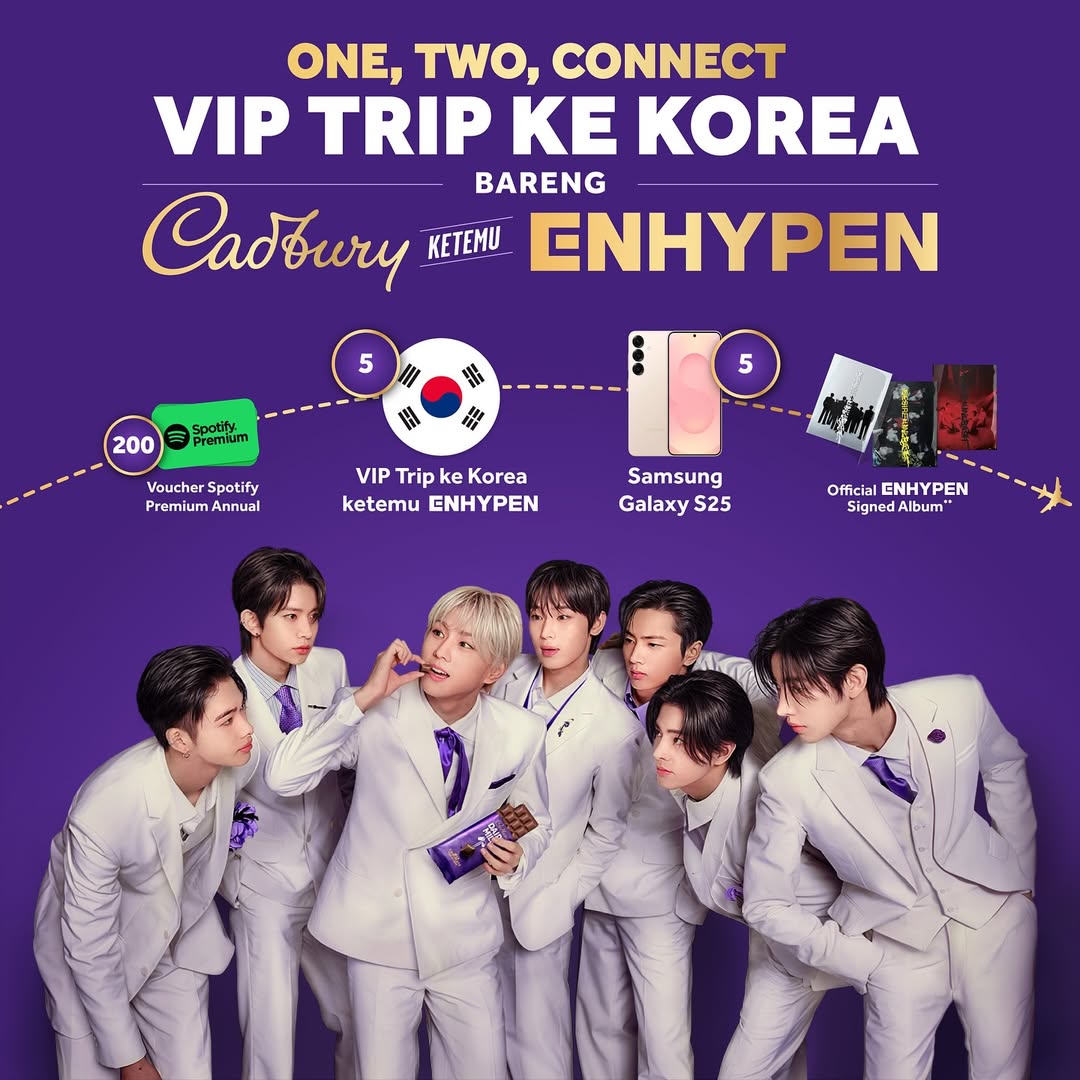 Undian Cadbury Fall In Love Enhypen Berhadiah Jutaan Rupiah