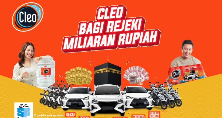 Undian Cleo Berkah Bagi Rejeki Miliaran Rupiah