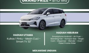 Undian Rider 70th Berhadiah Mobil Listrik