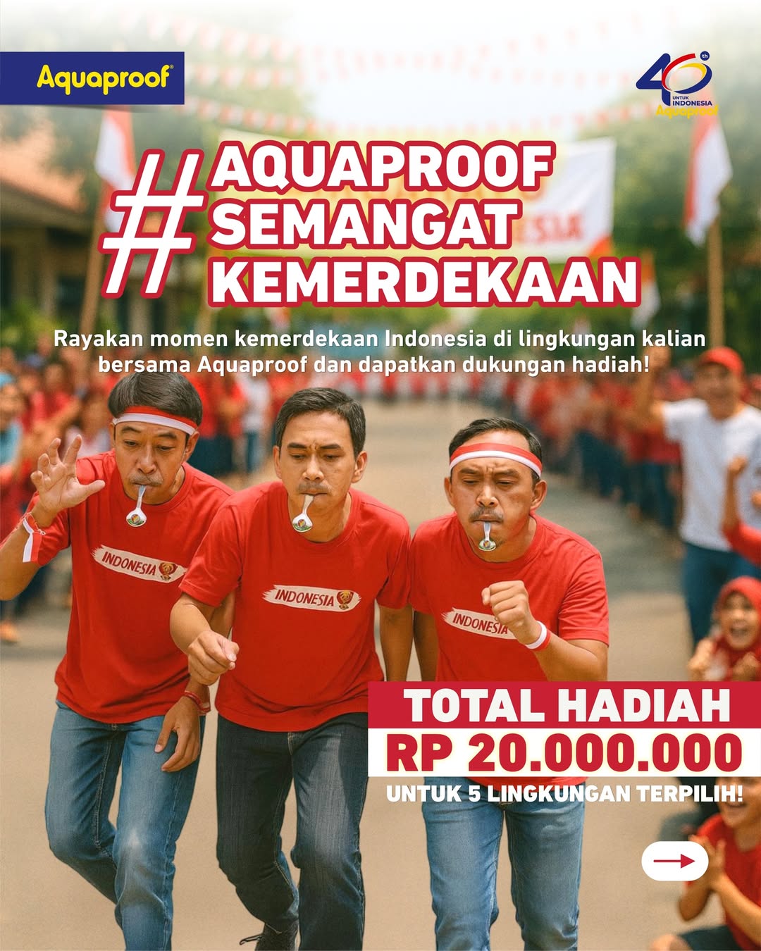 Upload Proposal Berhadiah Total 20 Juta Untuk Lomba 17an