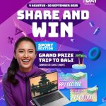Giveaway Share & Win Acer Day Berhadiah Trip ke Bali & Uang