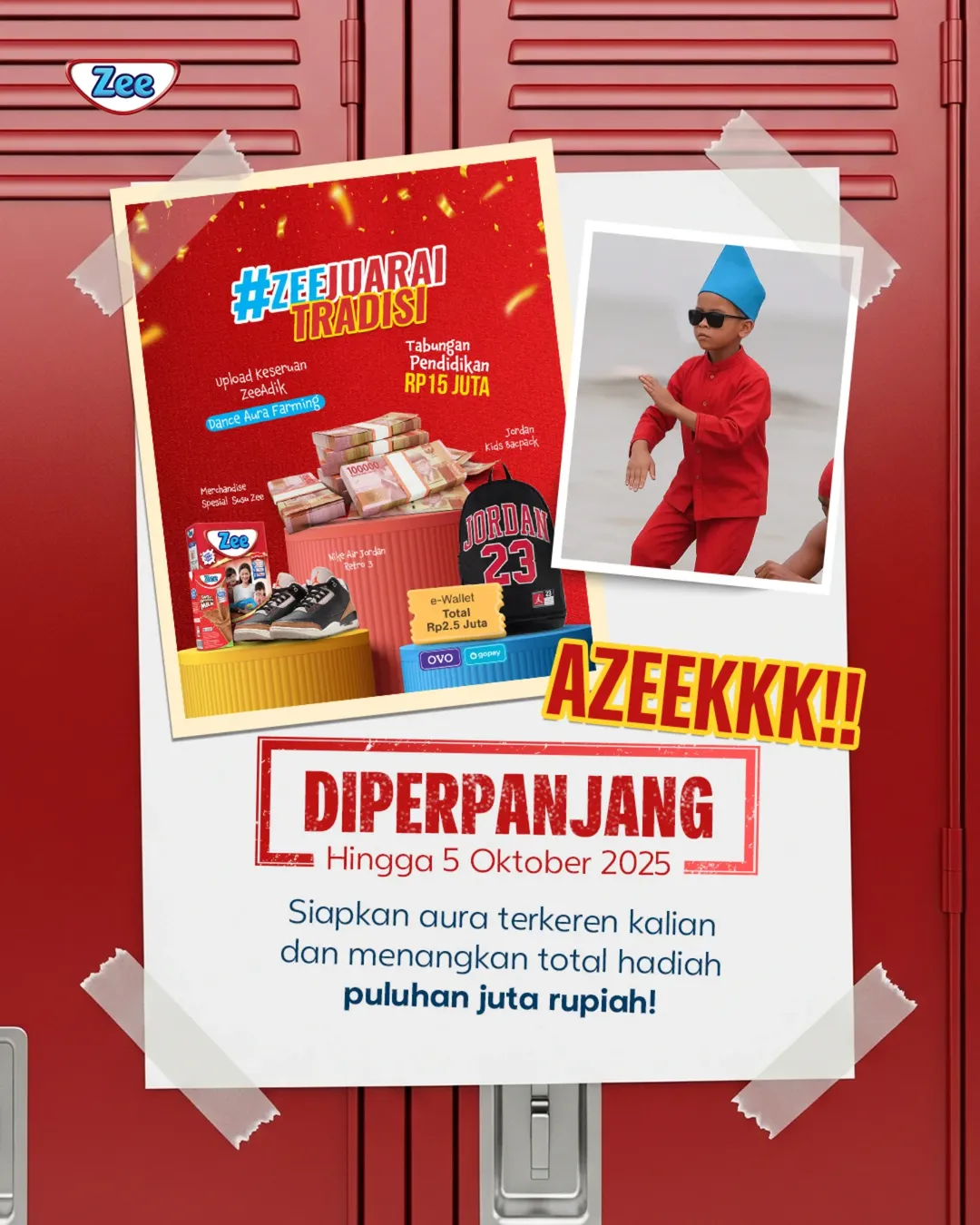 Kontes Dance Aura Farming Zee Juarai Tradisi Hadiah Puluhan Juta