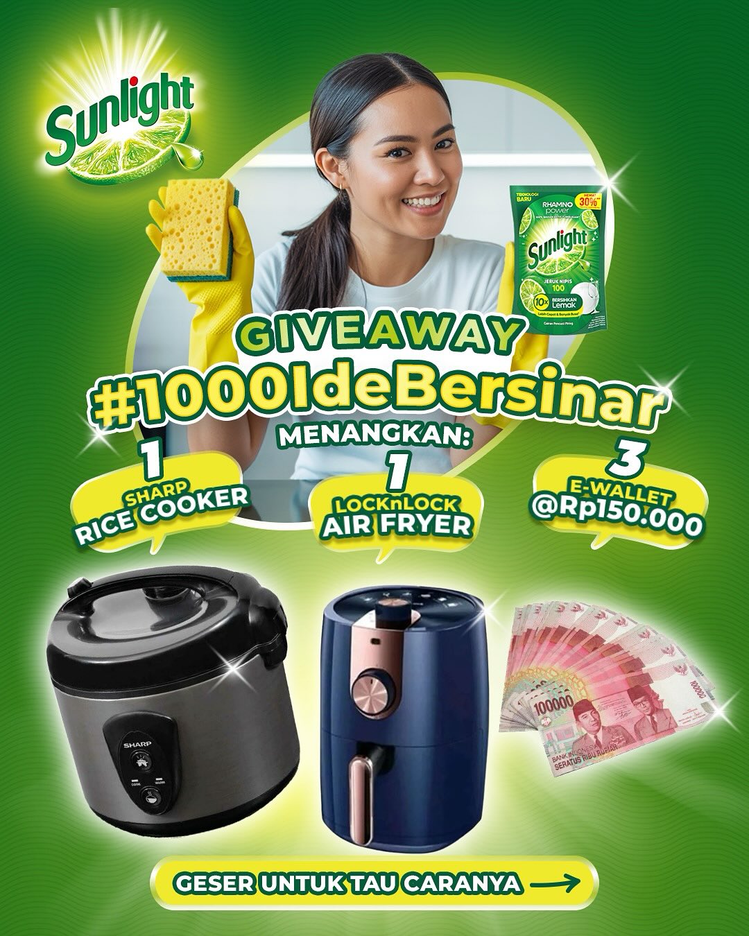 Kontes Video 1001 Ide Bersinar Sunlight Berhadiah Jutaan Rupiah