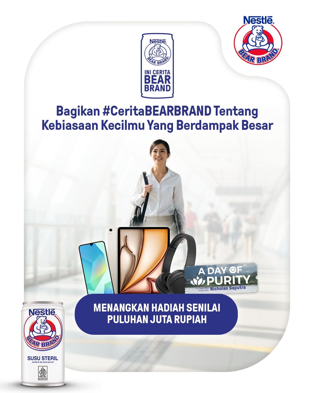 Lomba Cerita Bear Brand Berhadiah Total Puluhan Juta Rupiah