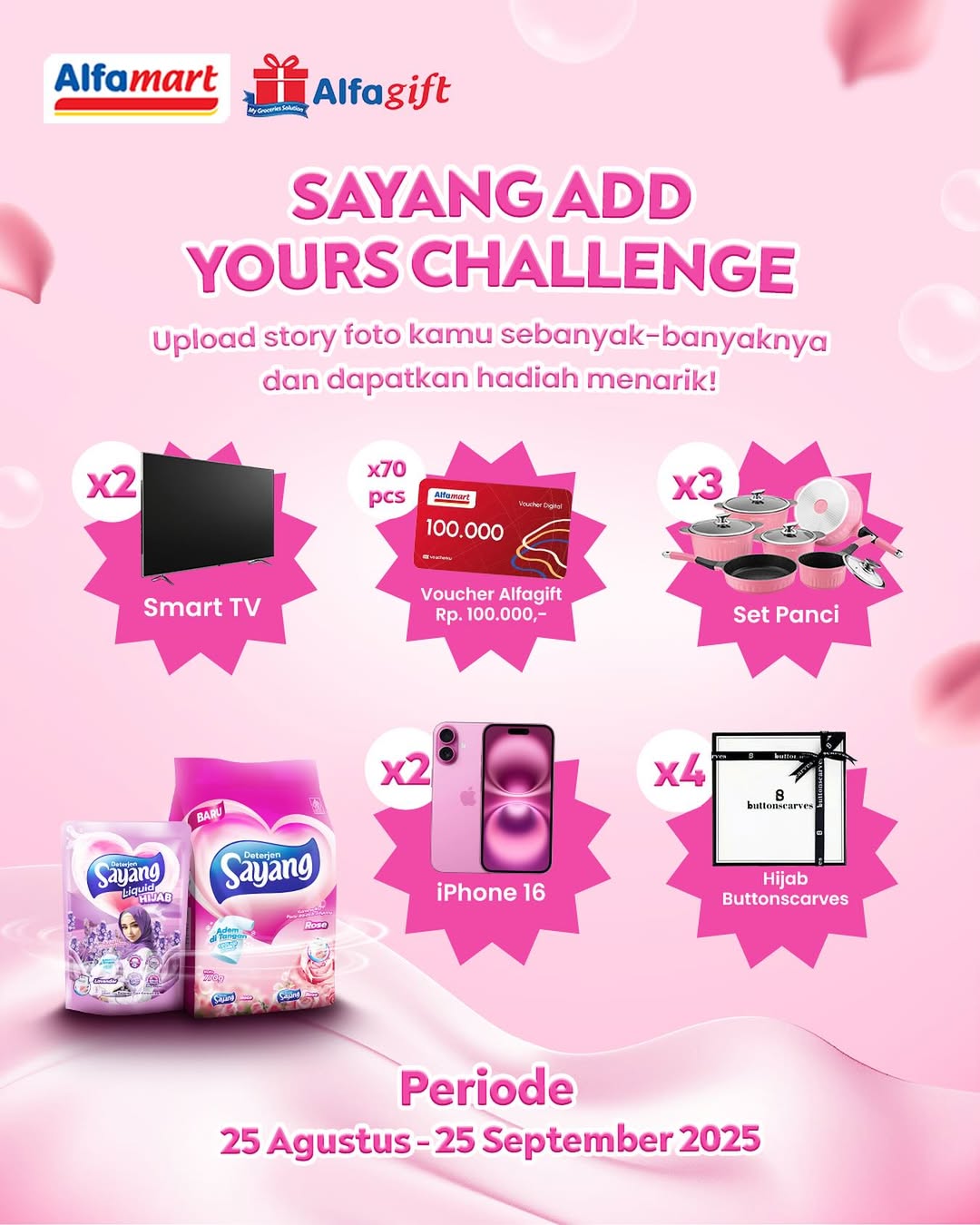 Lomba Foto Sayang Add Yours Challenge Berhadiah iPhone 16