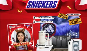 Lomba Foto Skip Laper Bareng Snickers Berhadaih iPhone 16