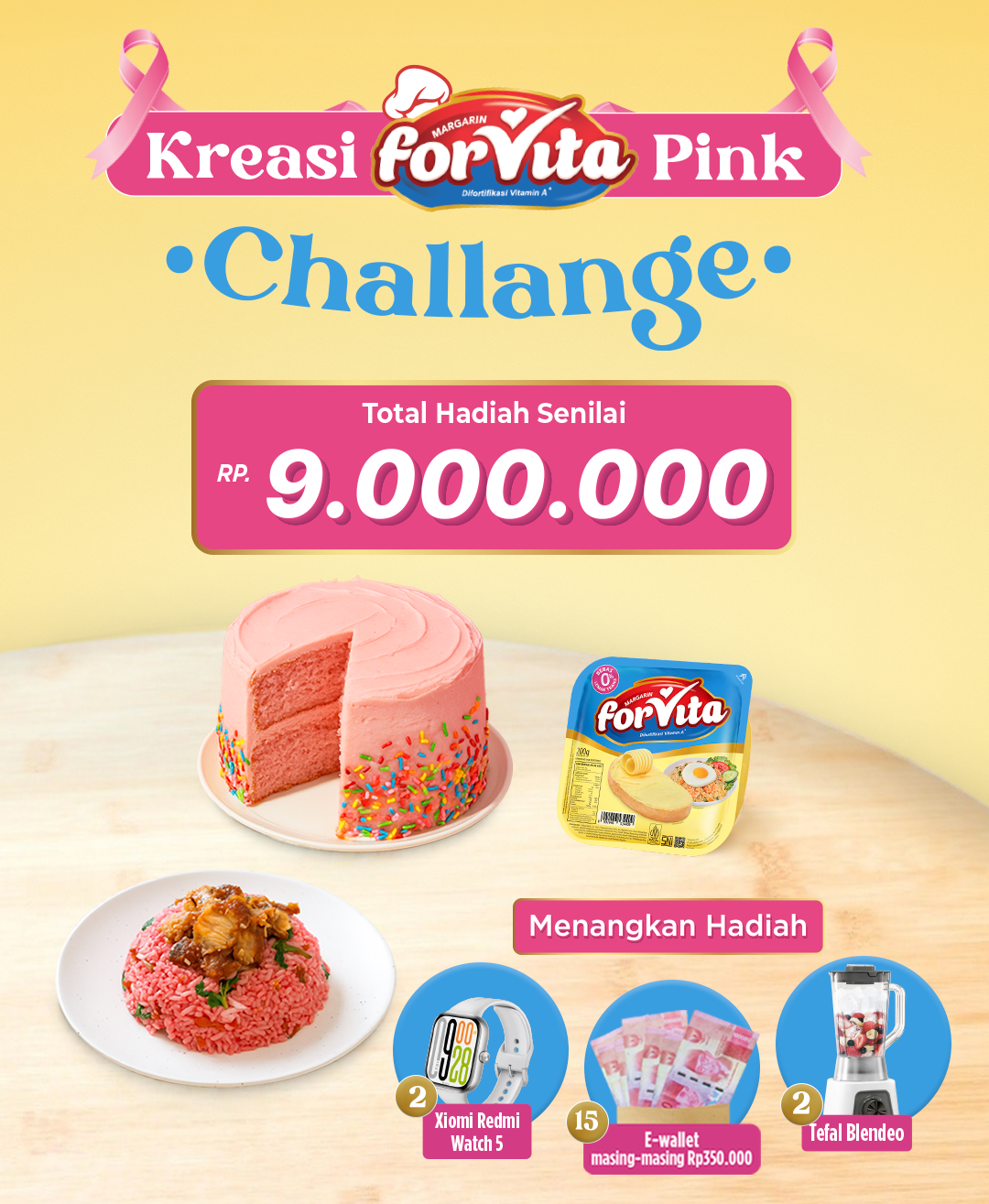 Lomba Kreasi ForVita PINK Berhadiah Total 9 Juta Rupiah