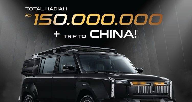 Lomba Modifikasi Chery J6 Total Hadiah 150 Juta + Trip Ke China