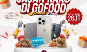 Lomba Poin Jajan Kaku di GoFood Berhadiah iPhone 16 PRO