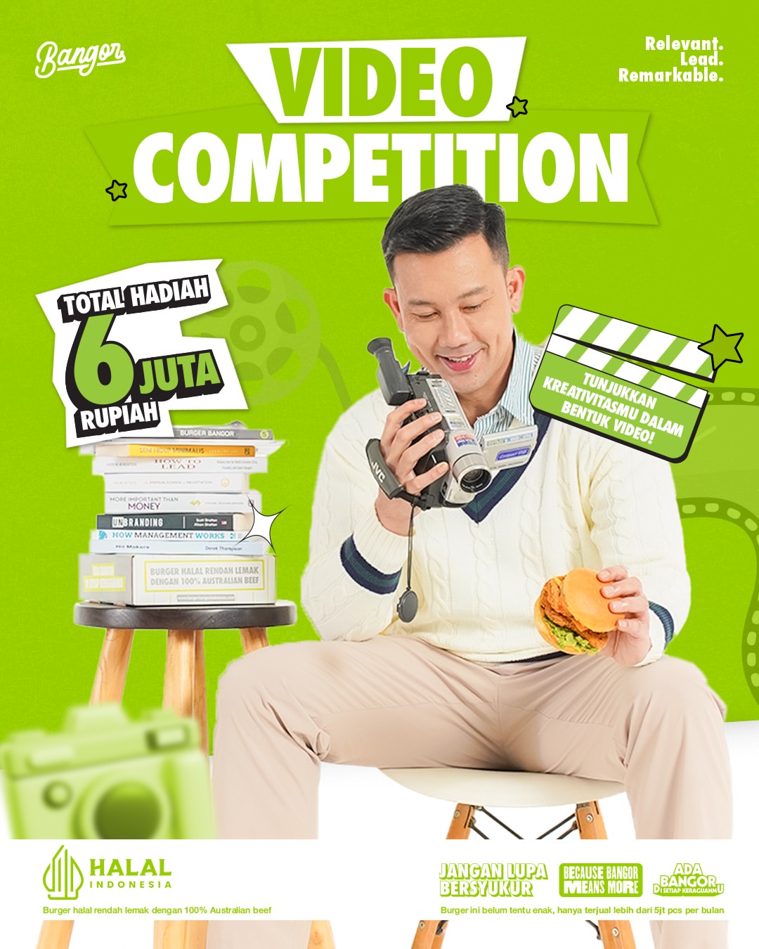 Lomba Video Burger Bangor Total Hadiah 6 Juta Rupiah