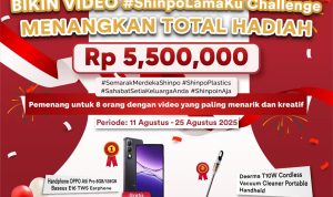 Lomba Video Shinpo Lamaku Berhadiah Smartphone OPPO A5i