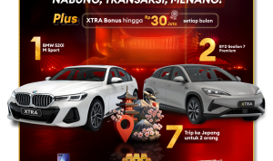 Undian Festival XTRA CIMB Niaga Berhadiah BMW 520i M Sport