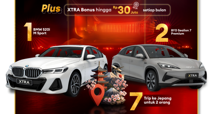 Undian Festival XTRA CIMB Niaga Berhadiah BMW 520i M Sport