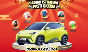 Undian Mayasi HAIKKK Berhadiah Mobil Listrik BYD ATTO 1
