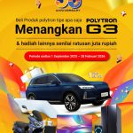 Undian Polytron Fest 50th Berhadiah Mobil &Listrik G3