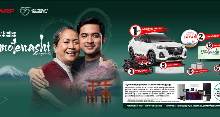 Undian Sharp Omotenashi Berhadiah Mobil Daihatsu Rocky