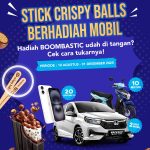 Undian Stick Es Krim Aice Crispy Balls Hadiah 2 Mobil Honda BRIO