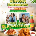 Challenge BAWA Del Monte Mu Berhadiah Total 4 Juta Rupiah