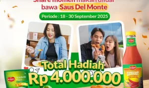 Challenge BAWA Del Monte Mu Berhadiah Total 4 Juta Rupiah