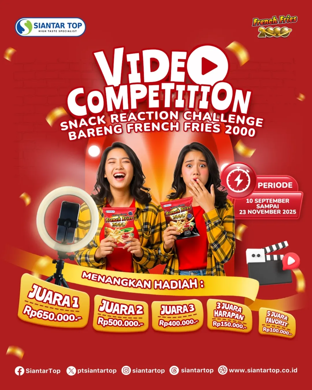 French Fries 2000 Reaction Challenge Berhadiah Jutaan Rupiah