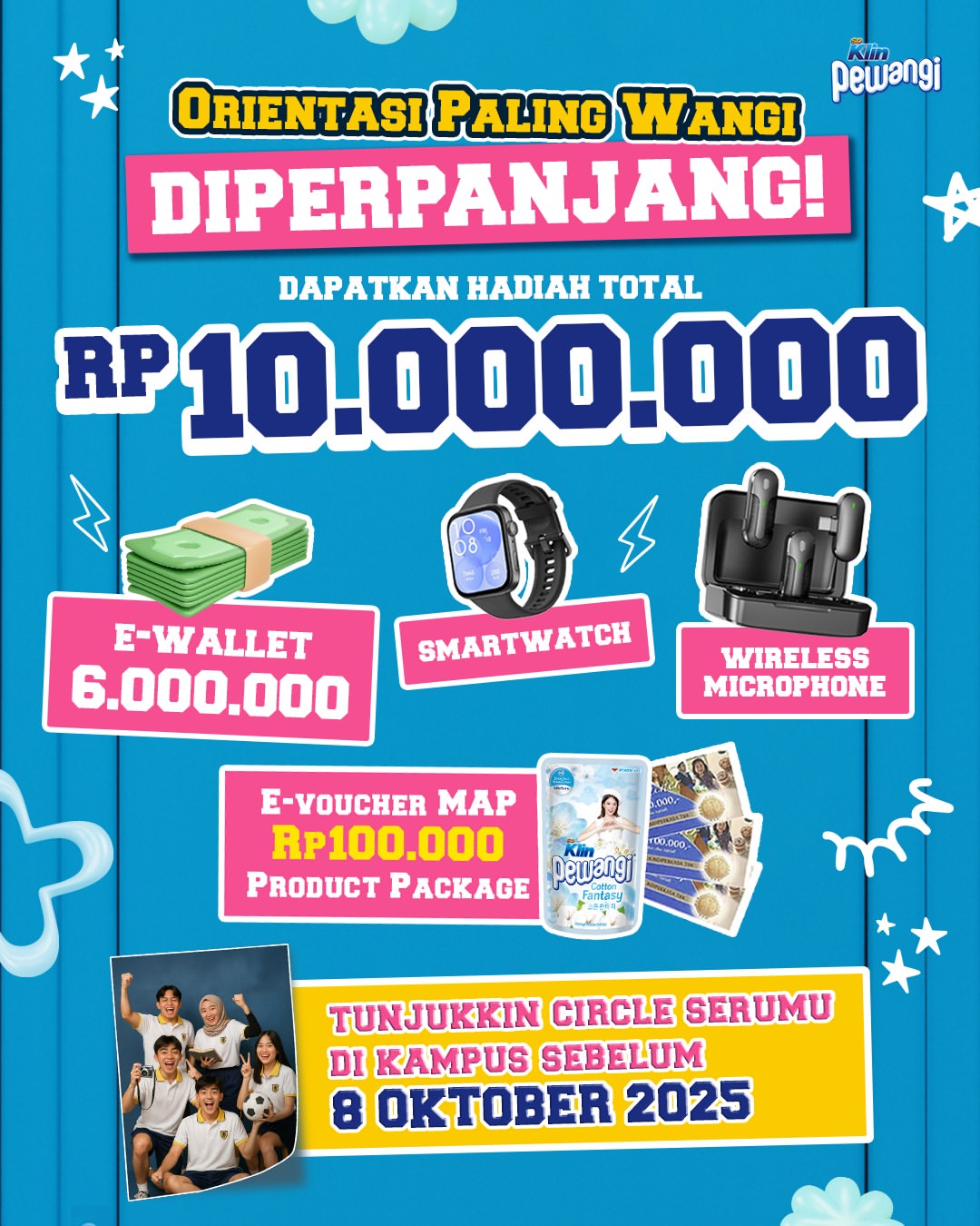 Kontes Video Orientasi Paling Wangi Total Hadiah 10 Juta Rupiah