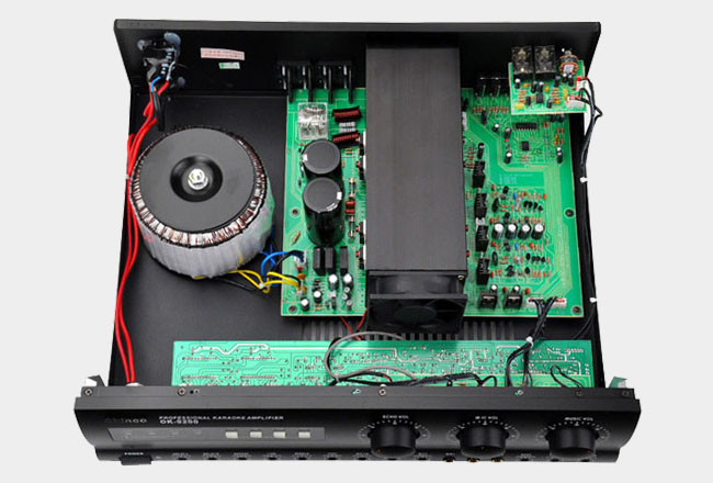 Kualitas Komponen dan Konstruksi Power Amplifier Toroid Transformator