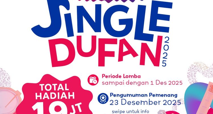 Lomba Aransemen Jingle Dufan 2025 Total Hadiah 19 Juta