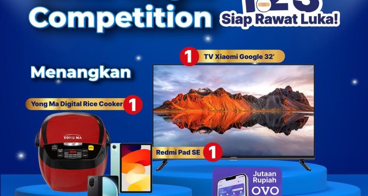 Lomba Jingle Cover 1-2-3 Siap Rawat Luka Hadiah Jutaan Rupiah