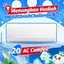Lomba MIXUE Drink Challenge 45s Berhadiah 20 unit AC Comfee
