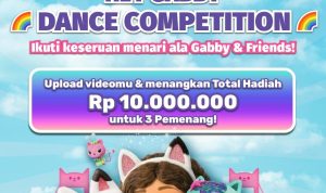 Lomba Menari Hey Gabby Berhadiah Total 10 Juta Rupiah