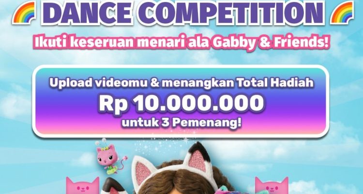 Lomba Menari Hey Gabby Berhadiah Total 10 Juta Rupiah