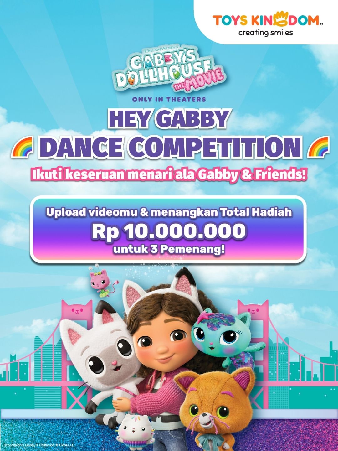 Lomba Menari Hey Gabby Berhadiah Total 10 Juta Rupiah