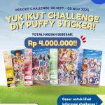 Lomba Video DIY Puffy Sticker Berhadiah Total 4 Juta Rupiah