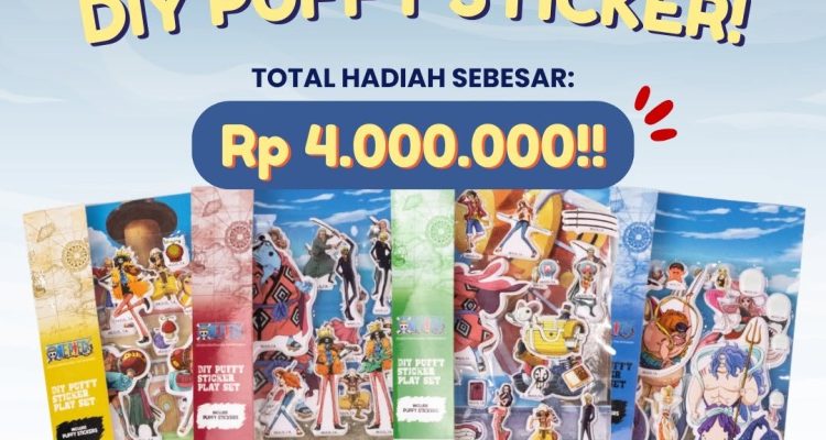Lomba Video DIY Puffy Sticker Berhadiah Total 4 Juta Rupiah