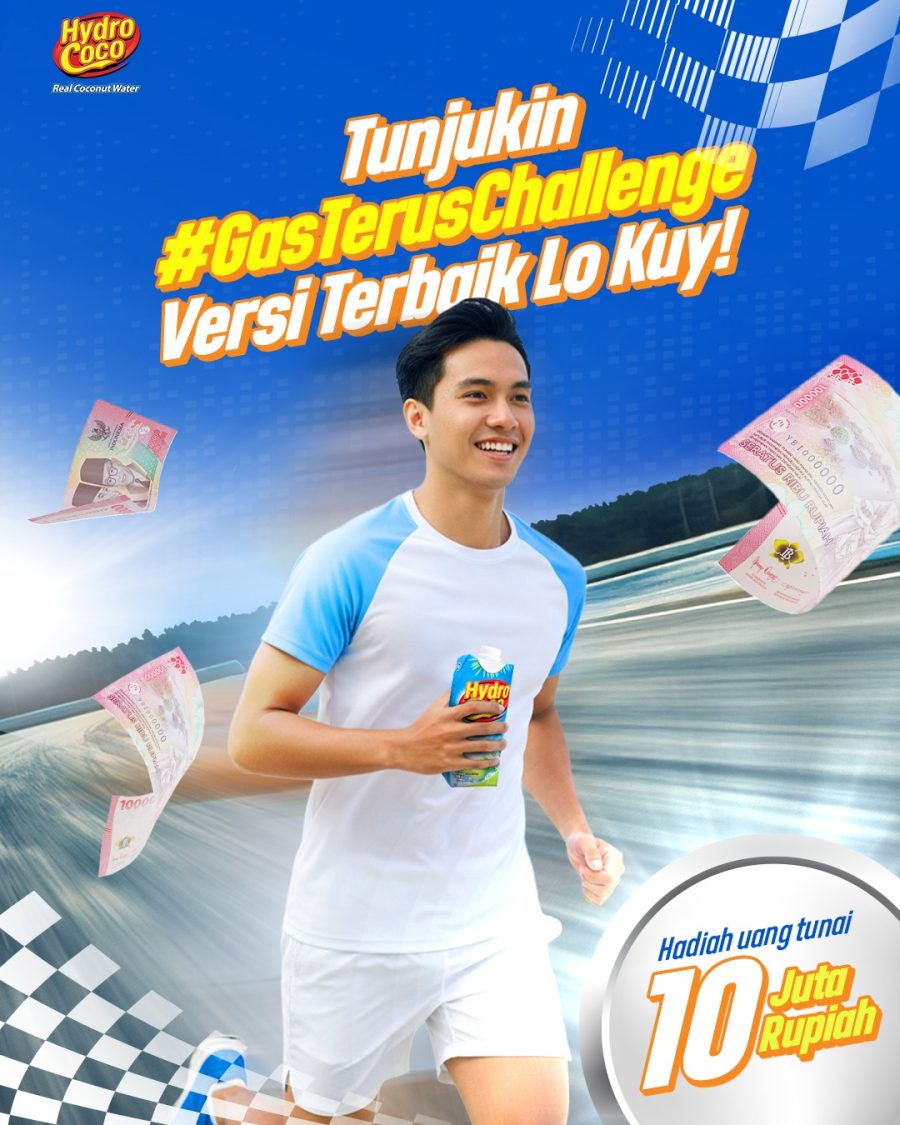 Lomba Video Gas Terus Hydro Coco Total Hadiah 10 Juta Rupiah