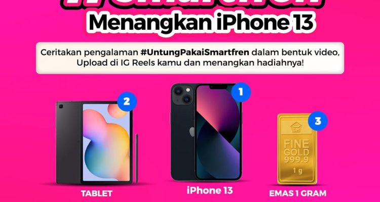 Share Cerita Untung Pakai Smartfren Berhadiah iPhone 13