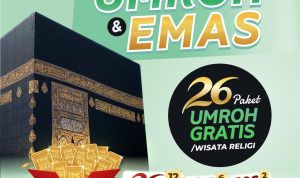 Undian Bagi Kado Ultah Alfamart Hadiah 26 Paket Umroh & Emas